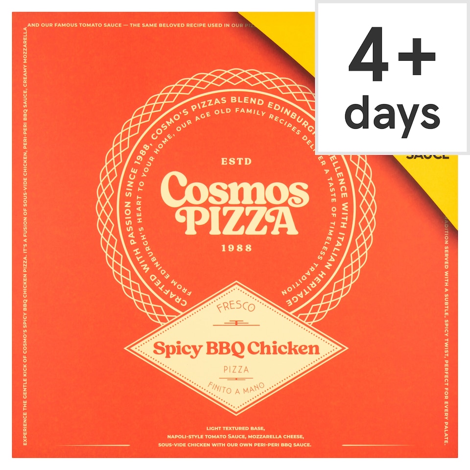 Cosmos Spicy BBQ Chicken Pizza 520g