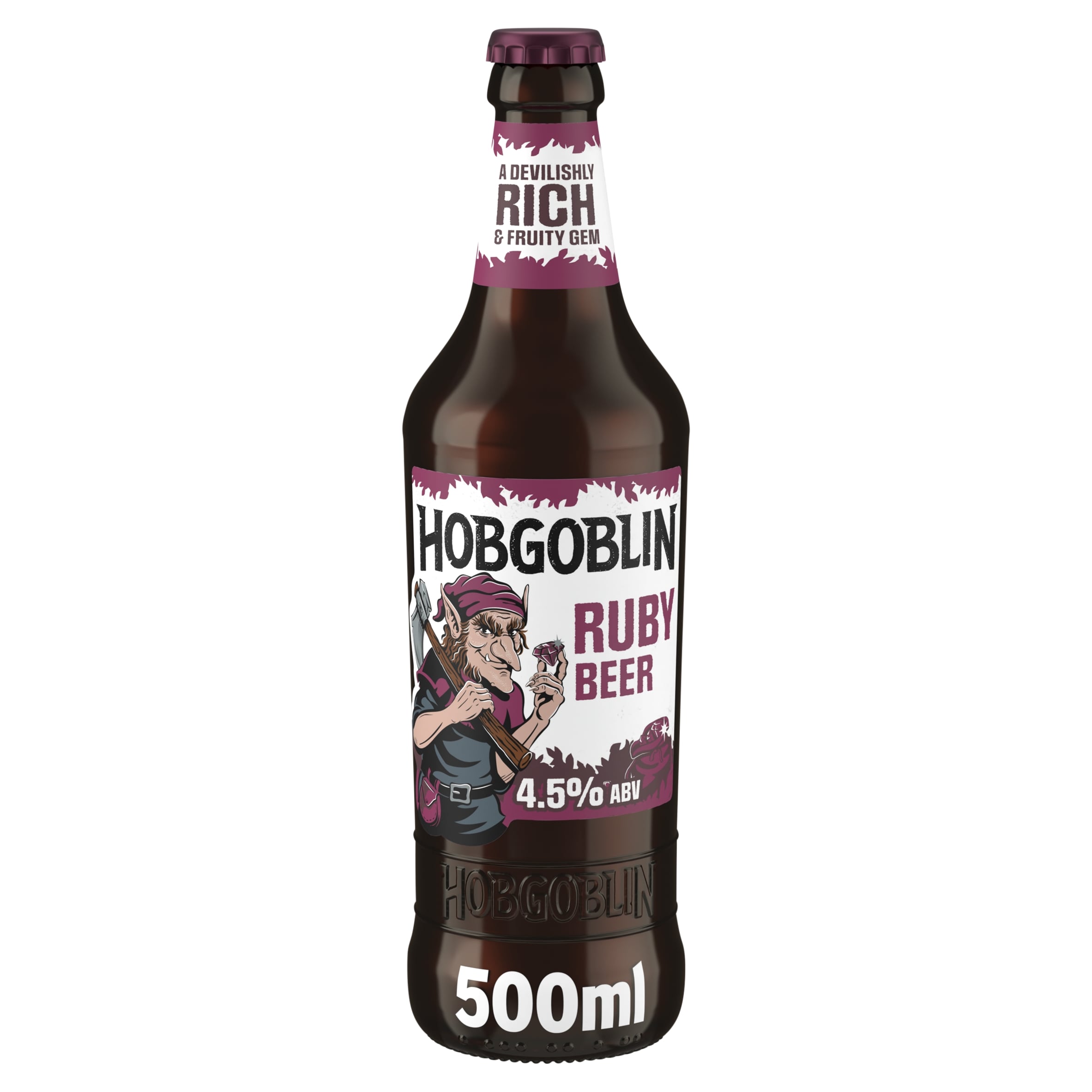 Hobgoblin Ruby Ale Beer Bottle 500ml