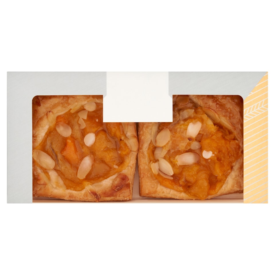 image 1 of Tesco Finest Peach & Almond Danish 2 Pack