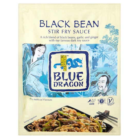 Blue Dragon Canton Black Bean Stir Fry Sauce 120G Tesco Groceries