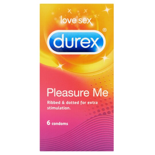 Durex Condom Pleasure Me 6S Tesco Groceries