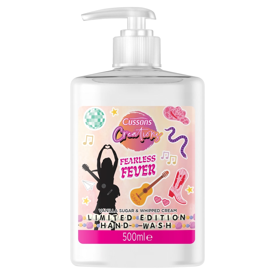 CUSSONS CREATIONS HANDWASH FEARLESS FEVER 500ML