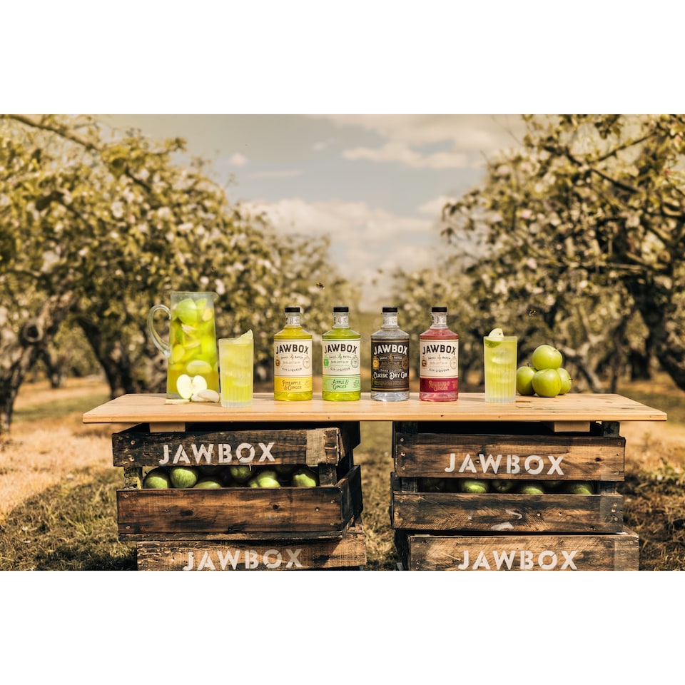 image 1 of Jawbox Apple & Ginger Gin Liqueur 700ML