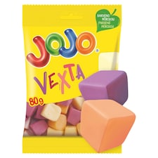 JOJO Vexta želé cukríky s ovocnými príchuťami 80 g