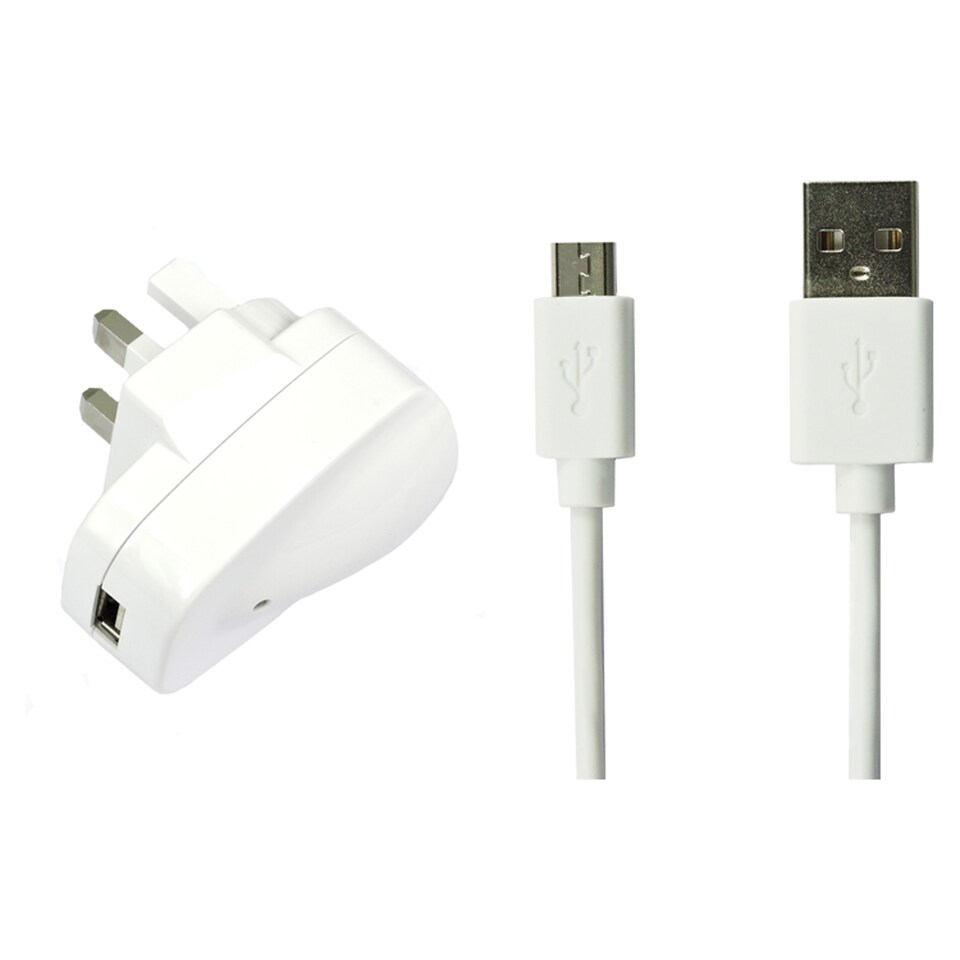 Tesco HomeCharger with Micro USB Cable