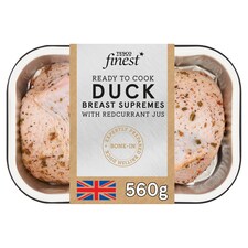 Tesco Finest Duck Breast Supreme With Redcurrant Jus 560g