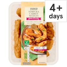 Tesco Tempura Carrots Wedges 150g
