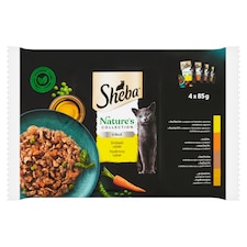 Sheba Nature's Collection drůbeží výběr v želé 4 x 85g (340g)