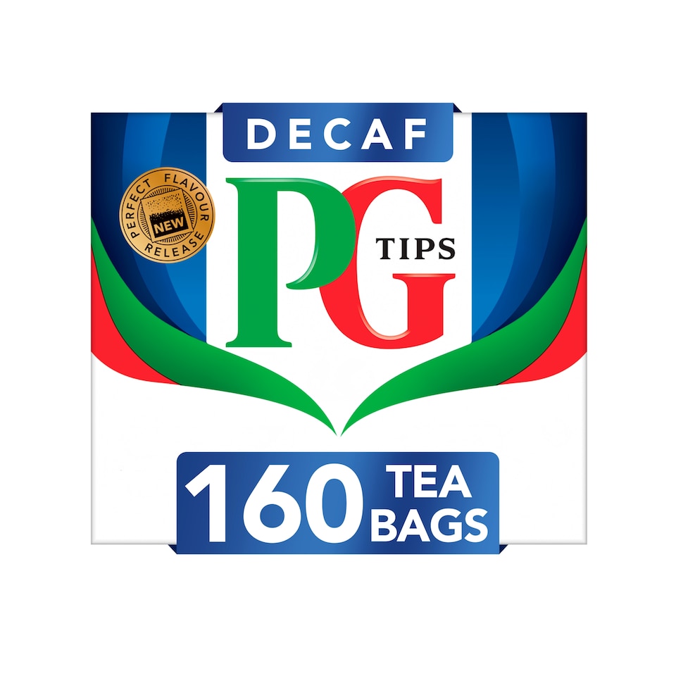 image 1 of PG Tips Decaf Black Tea 160 Tea Bags 464g