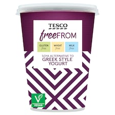 Tesco Free From Greek Style Yogurt 400G