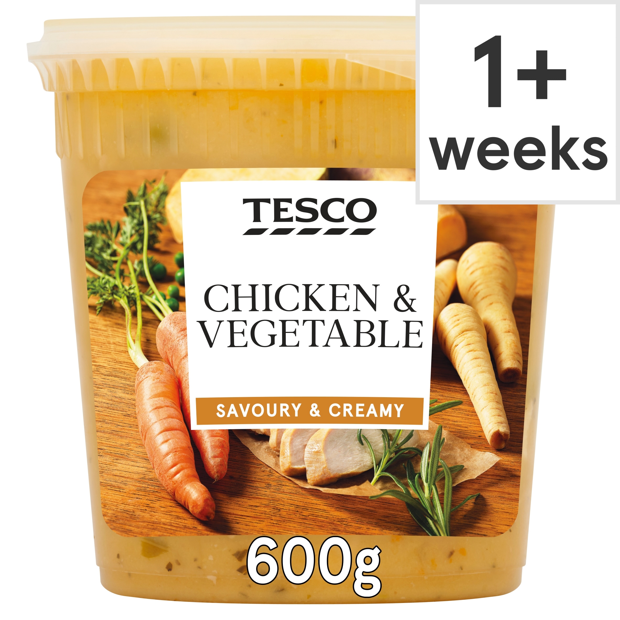 Tesco Chicken & Vegetable Soup 600g
