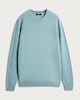 image 4 of F&F Lambswool Knitted Crew Neck Jumper in Turquoise