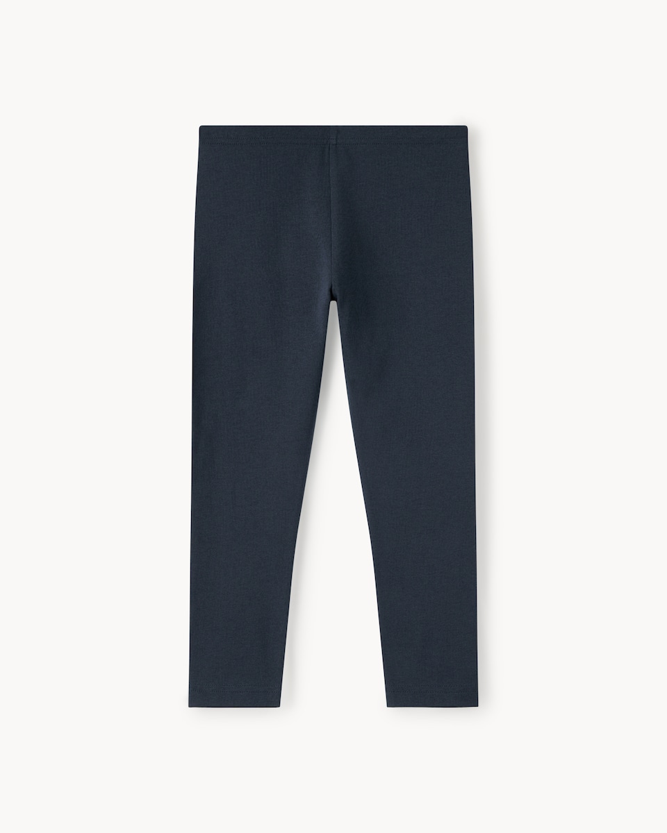 image 1 of F&F Boys 3-Pack Cotton Rich Leggings in Blue