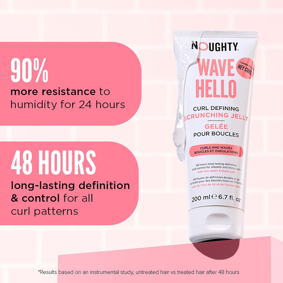 image 1 of Noughty Wave Curl Scrunching Jelly 200Ml