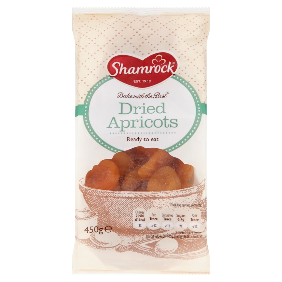 Shamrock Apricots 500G