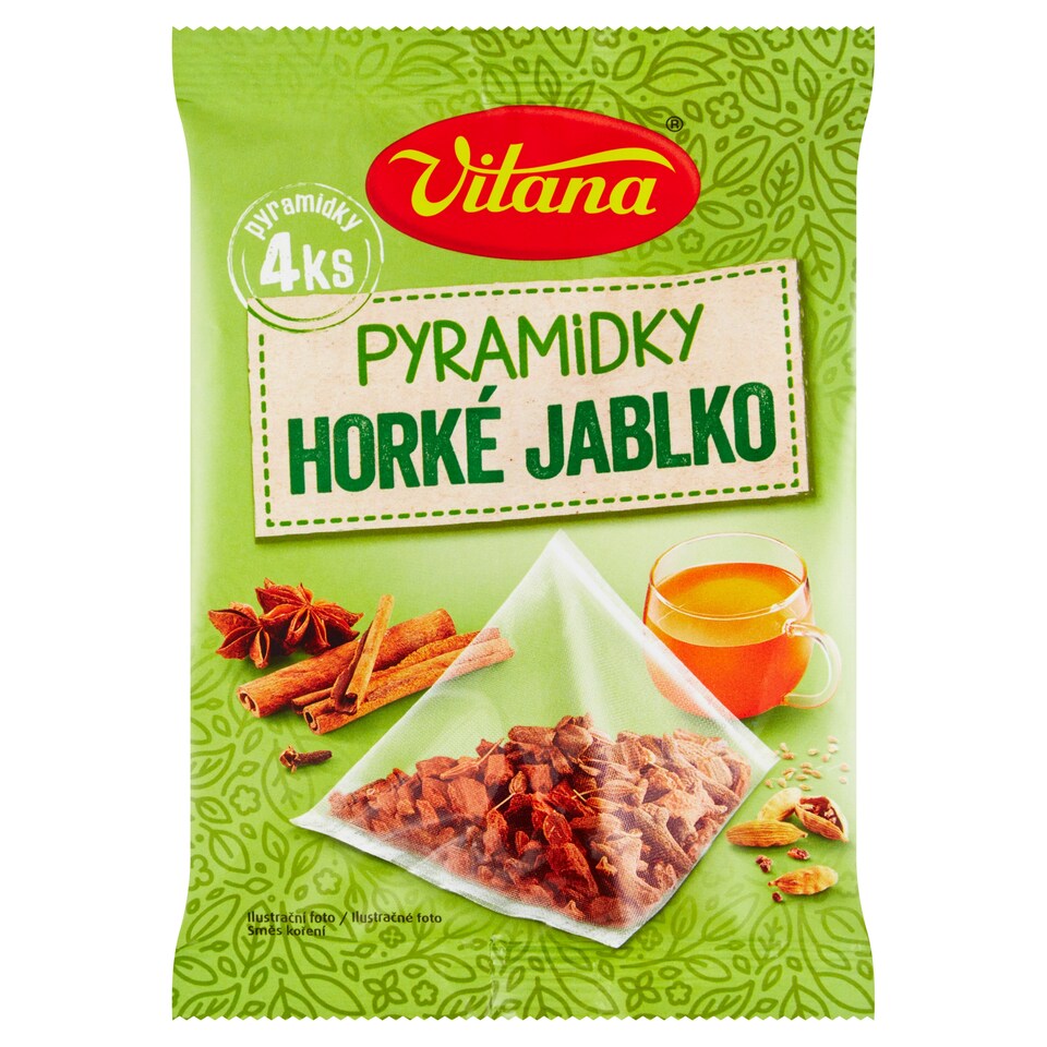 Vitana Pyramidky horké jablko 4 x 5g (20g)