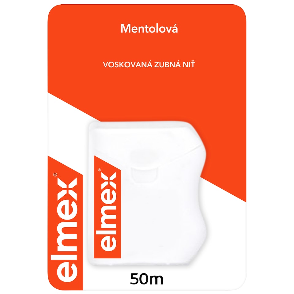 obrázok 1 z elmex® voskovaná zubná niť 50 m