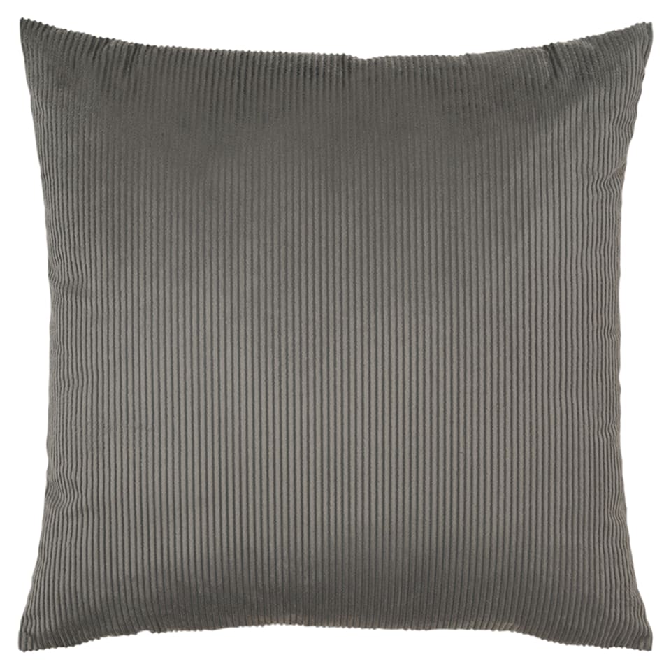 F&F Home Jumbo Cord Grey vankúš 48 x 48 cm