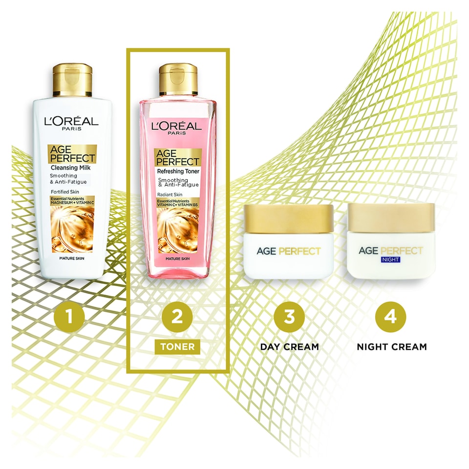 image 1 of L'Oreal Paris Age Perfect Refreshing Toner 200Ml