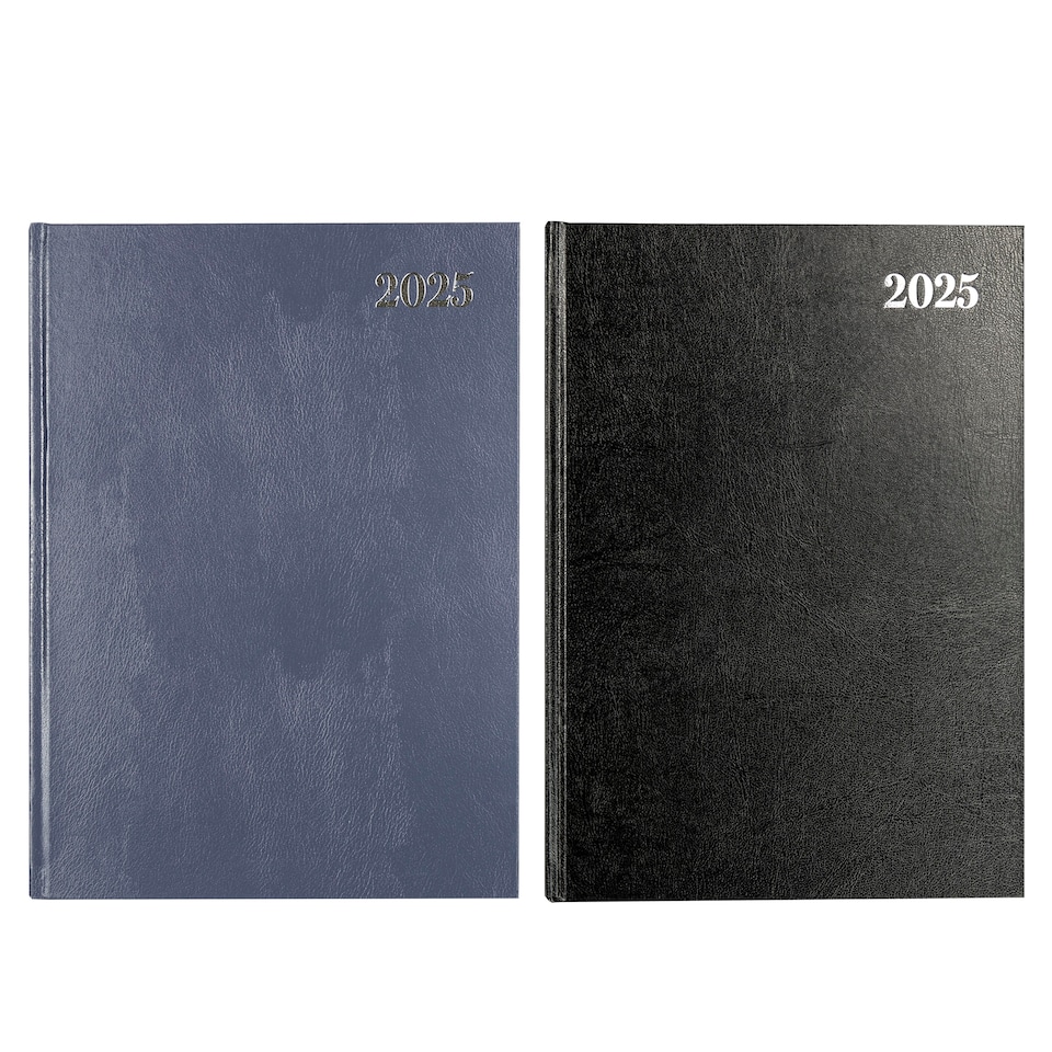 CASEBOUND A4 WTV DIARY 2025 - ASSORTED