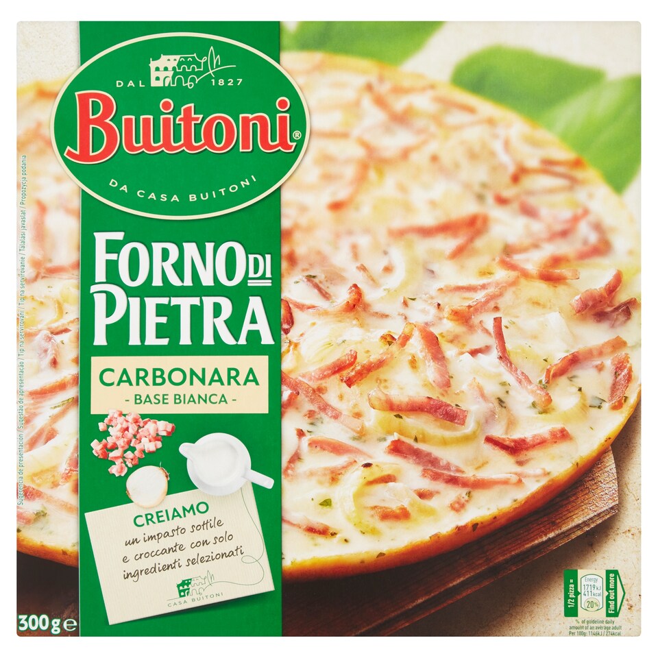 Buitoni Forno di Pietra Carbonara 300g