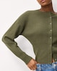 image 3 of F&F Knitted Long Sleeved Cardigan in Olive