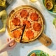 image 5 of Dr. Oetker Ristorante Vegan Pepperoni Salame Pizza 295g