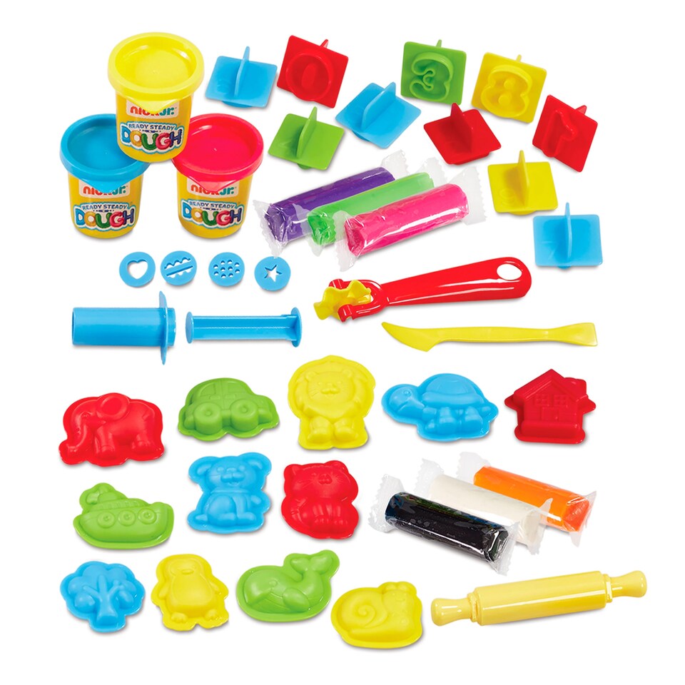 Obrázek 1 pro produkt Addo Nick Jr. Awesome Activity sada modelín v kufříku