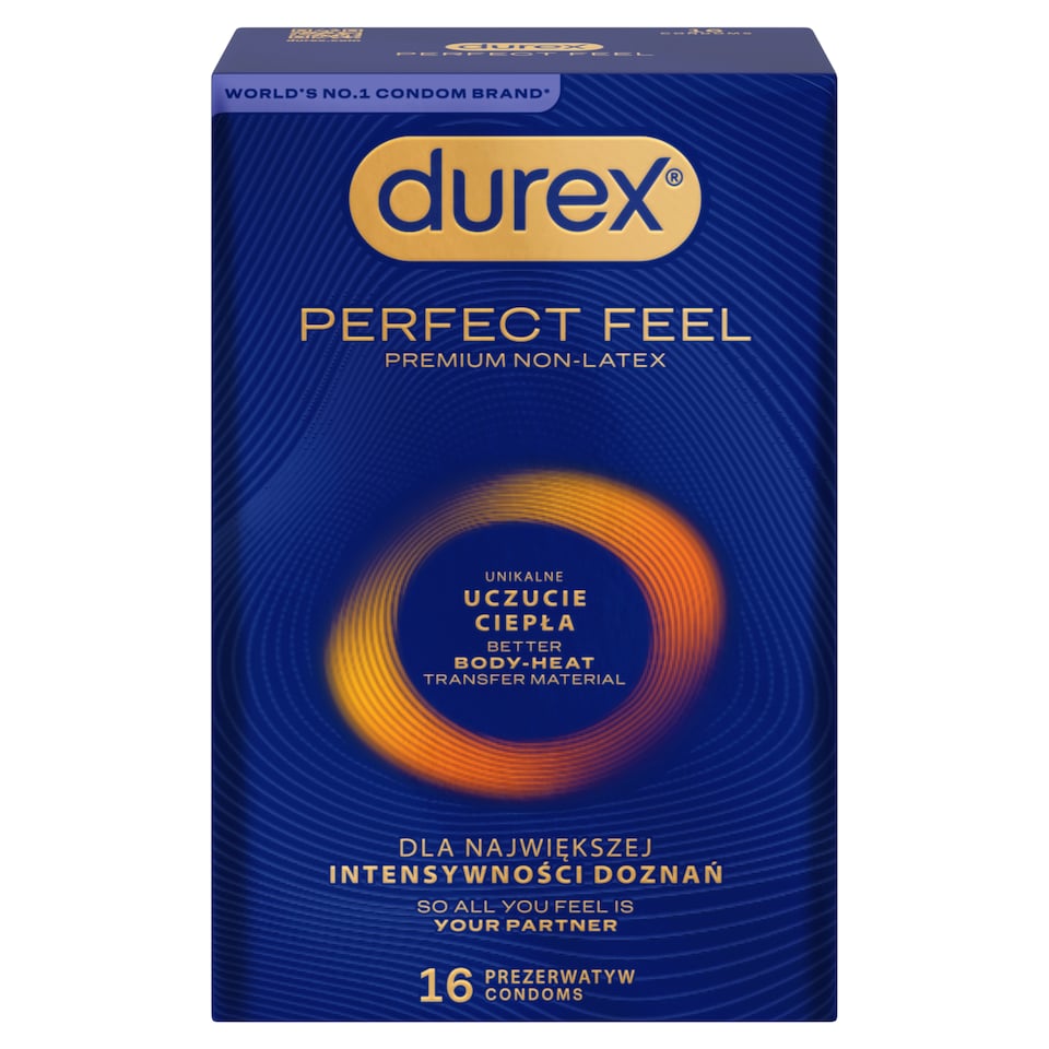 Durex Perfect Feel prezervatívy 16 ks