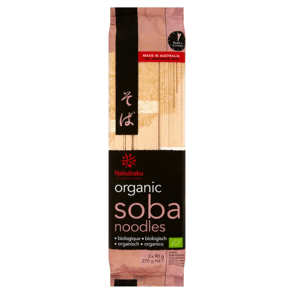 Hakubaku Soba Noodles 270g