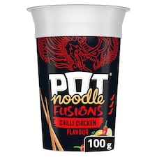 Pot Noodle Fusions Chilli Chicken Instant Noodles 100g
