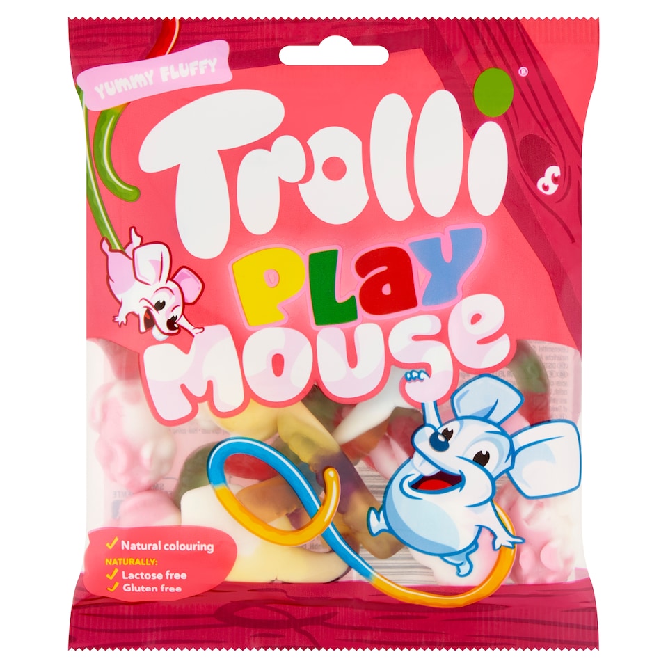 Trolli Play Mouse Foam Gummy Candy 100 g