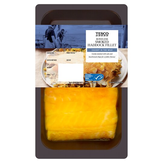 Tesco Smoked Haddock Fillet Tesco Groceries
