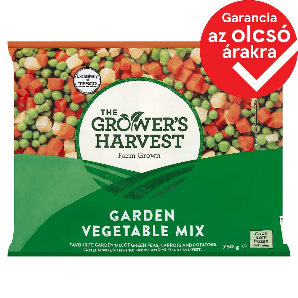 The Grower's Harvest Quick-Frozen Garden Vegetable Mix 750 g 