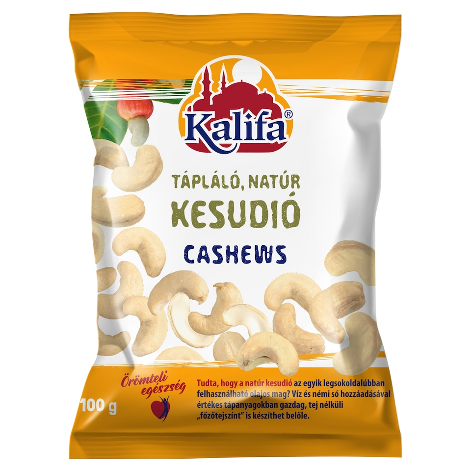 Kalifa tápláló, natúr kesudió 100 g