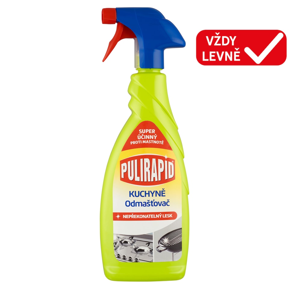 image 1 of Pulirapid Kitchen Degreaser Surface Cleaner 650ml
