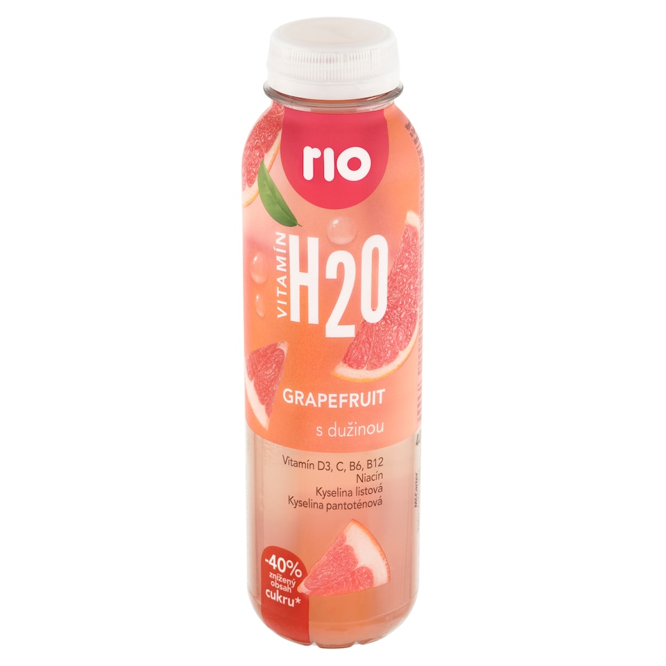 Rio Vitamín H2O grapefruit s dužinou 400 ml