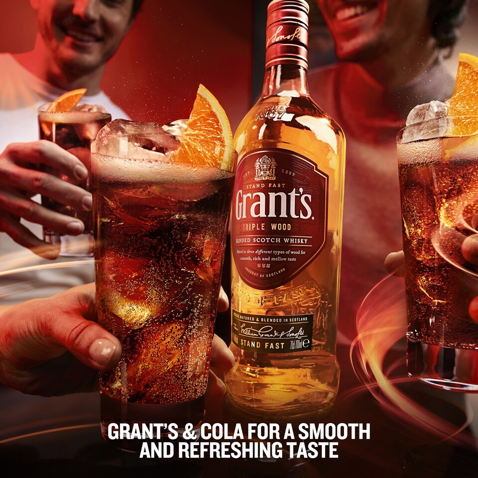 image 1 of Grant's Triple Wood Blended Scotch Whisky 1 Litre