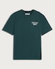 image 4 of Shelby Pure Cotton Daytona Short Sleeved T-Shirt in Green