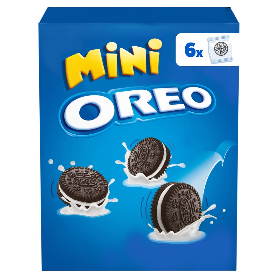 image 1 of Mini Oreo Biscuit Snack Pack 114G