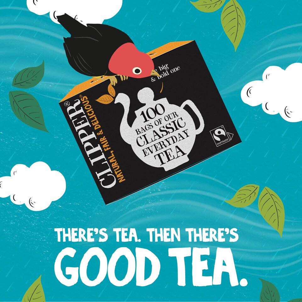 image 1 of Clipper Fairtrade Everyday Tea 100 Bags 312G