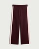 image 4 of F&F Girls Cotton Rich Contrast Side Panel Joggers in Burgundy