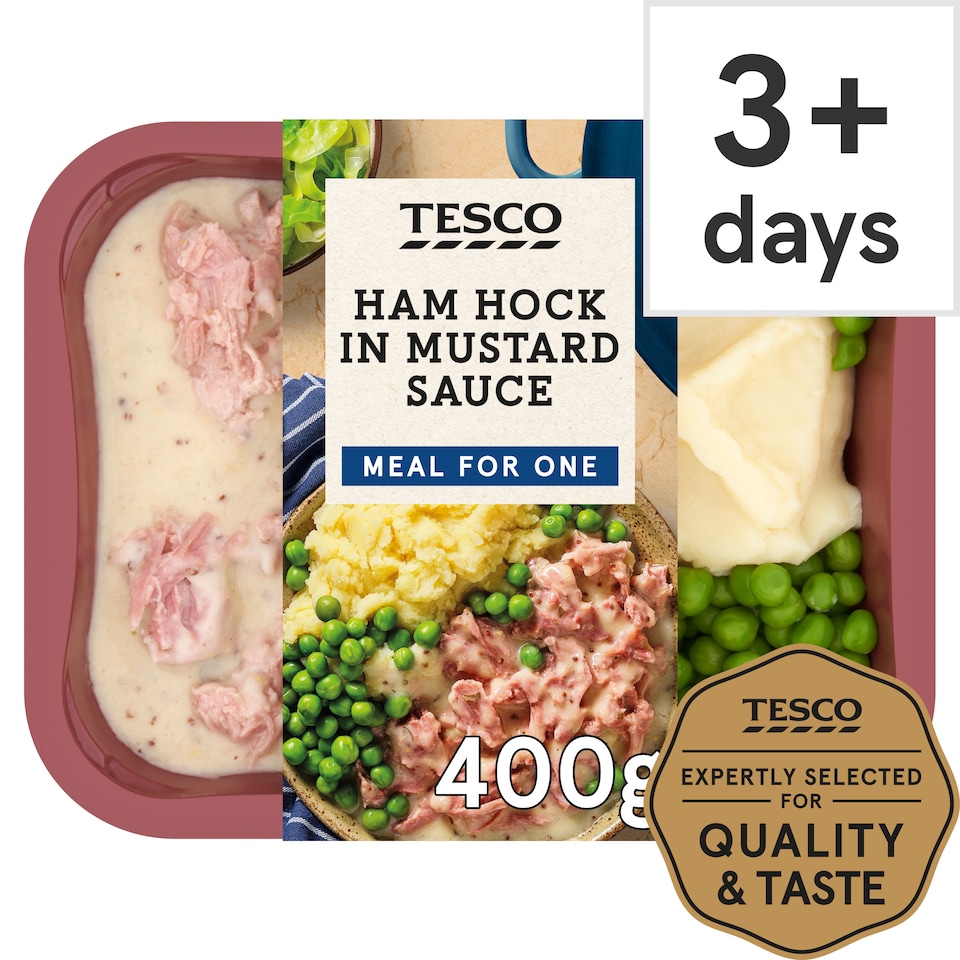 Tesco Ham Hock In Mustard Sauce 400G