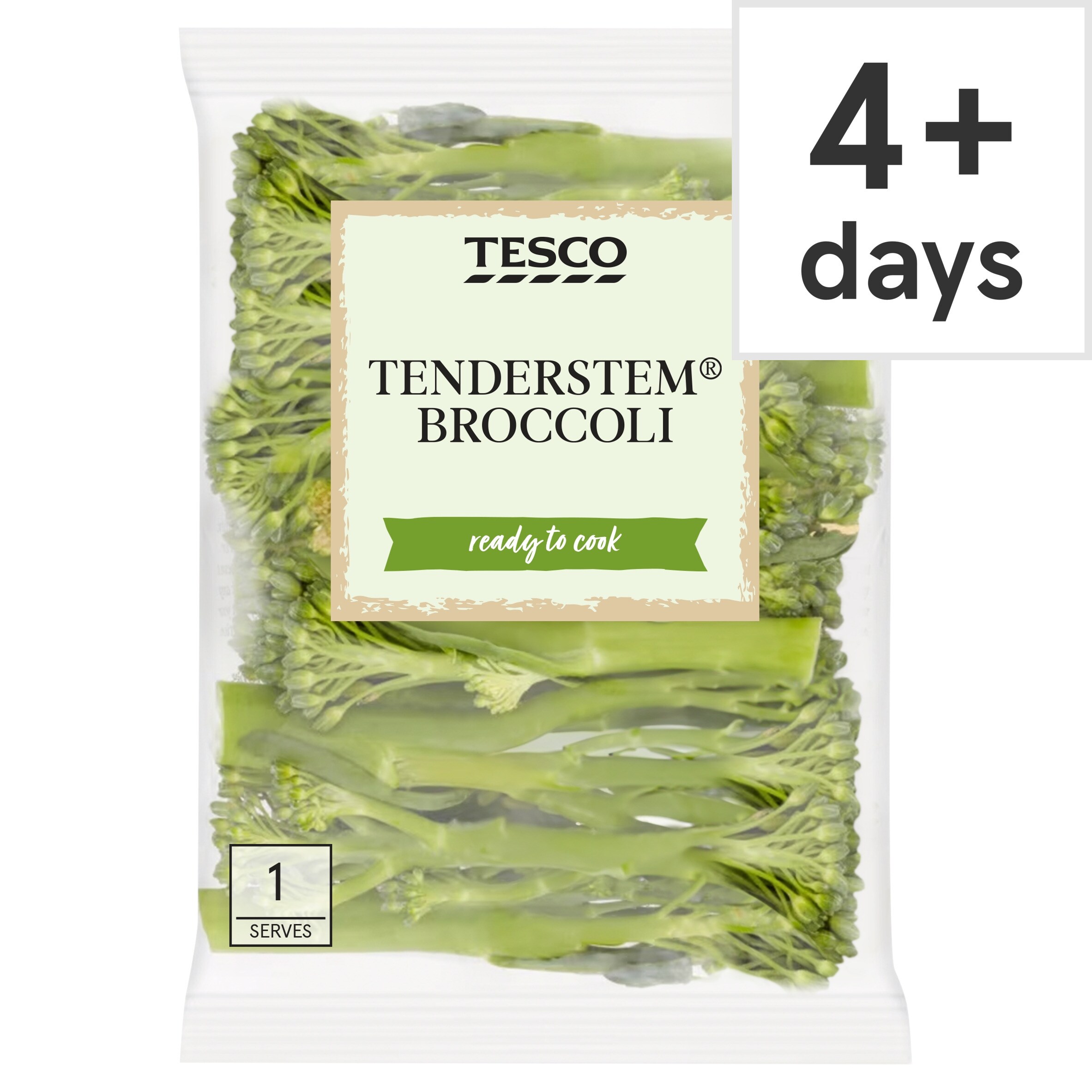 Tesco Trimmed Tenderstem Broccoli 80G
