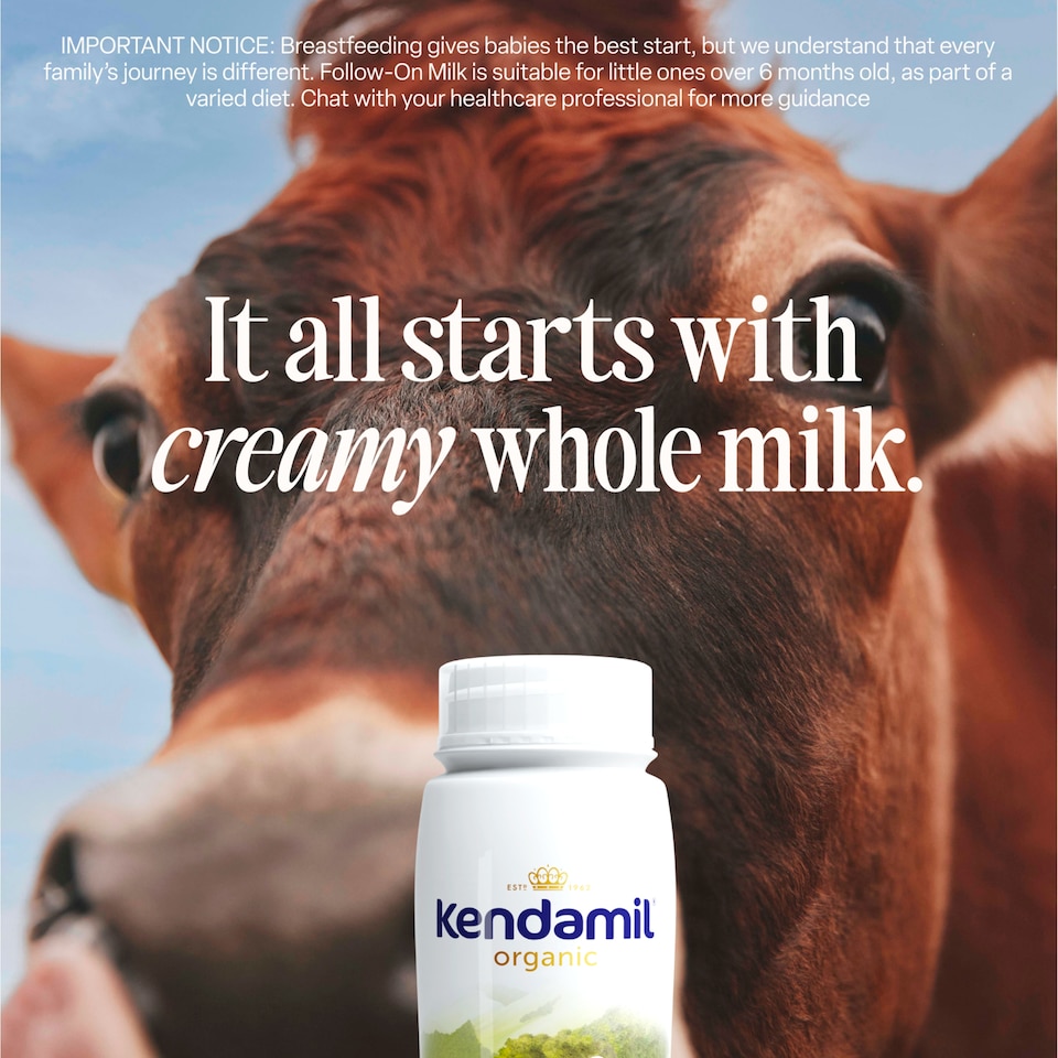 image 1 of Kendamil Organic Ready to Feed First Infant Milk 6x200ml
