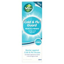 VALUE HEALTH COLD & FLU GUARD 50ML