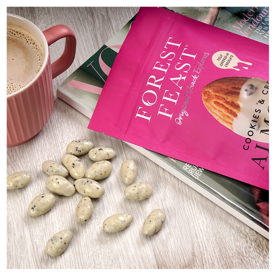 image 1 of Forest Feast Cookies & Cream Almonds 120G