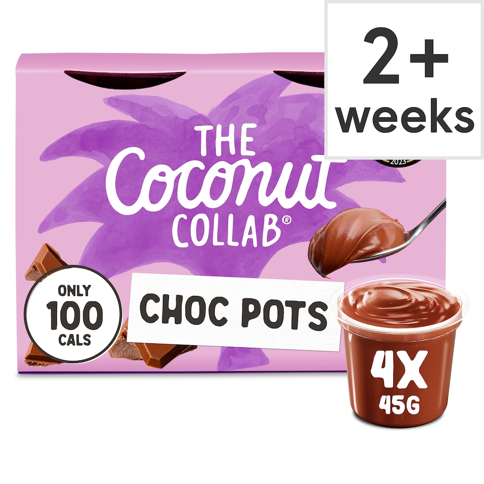 image 1 of The Coconut Collab Chocolate Pots 4x45g