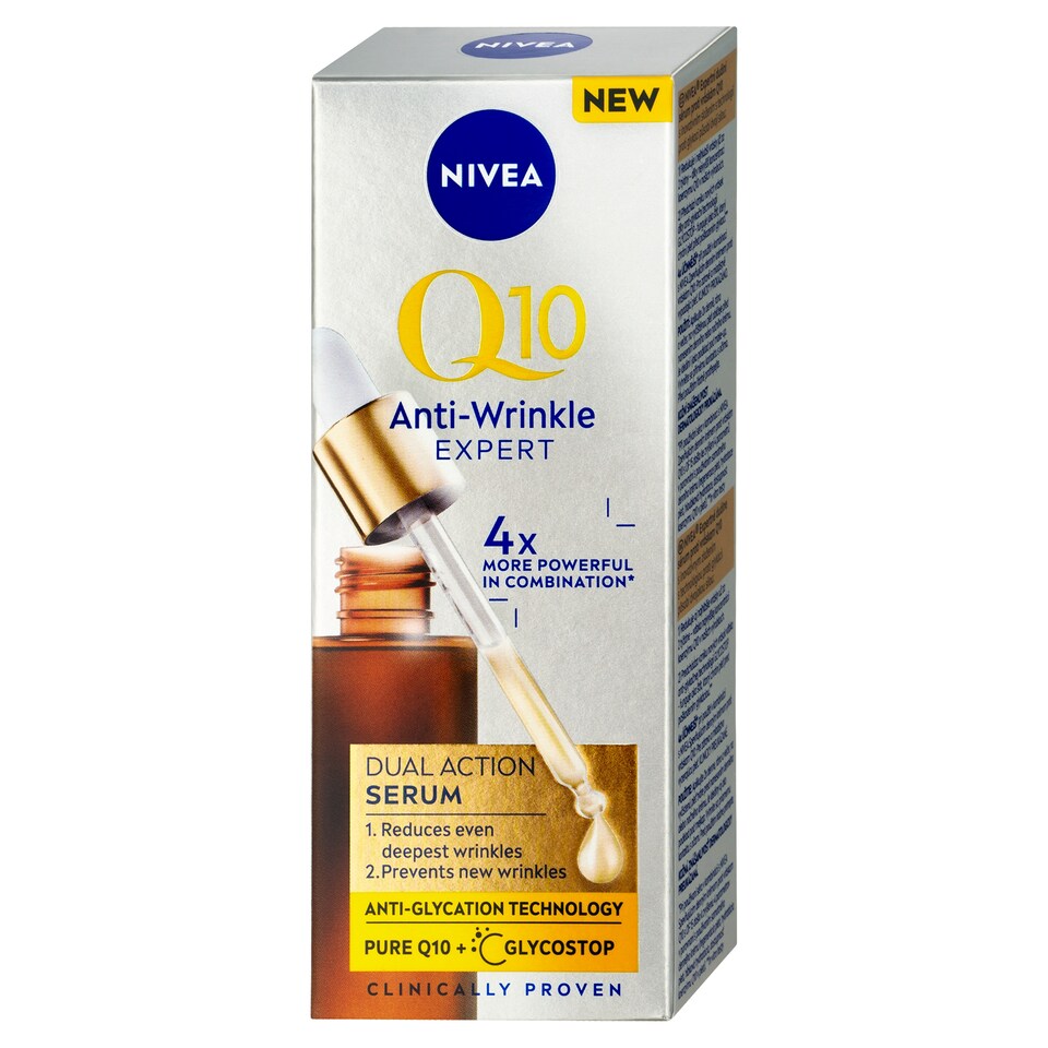 Obrázek 1 pro produkt Nivea Q10 Anti-Wrinkle Expert Expertní duální sérum proti vráskám 30ml