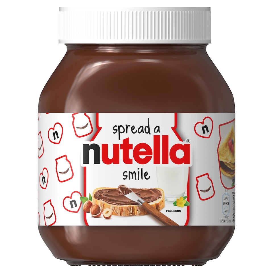 Nutella Nátierka s lieskovými orieškami a kakaom 750 g